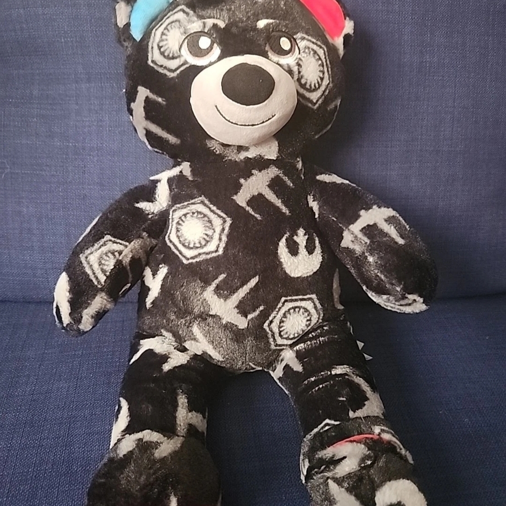 Build A Bear Star Wars Light Side Dark Side Flipemz Reversible Ears Feet Plush